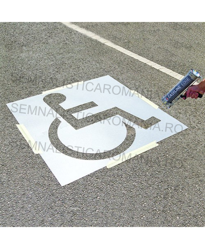 Sablon Persoane cu Handicap 100 x 100 cm